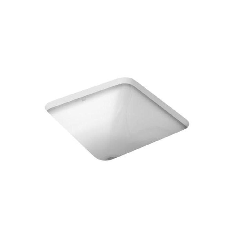 Cuba De Embutir Quadrada Branco 350 X 350 X 155mm