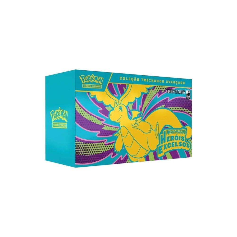 Pokémon Coleção Treinador Avançado Heróis Excelsos Jogo de Cartas Copag