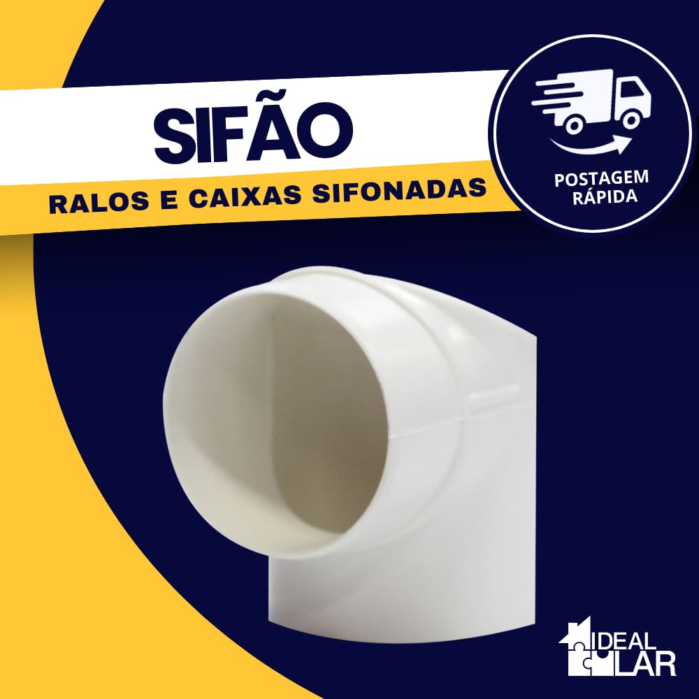 Sifão para Caixa Sifonada Durin