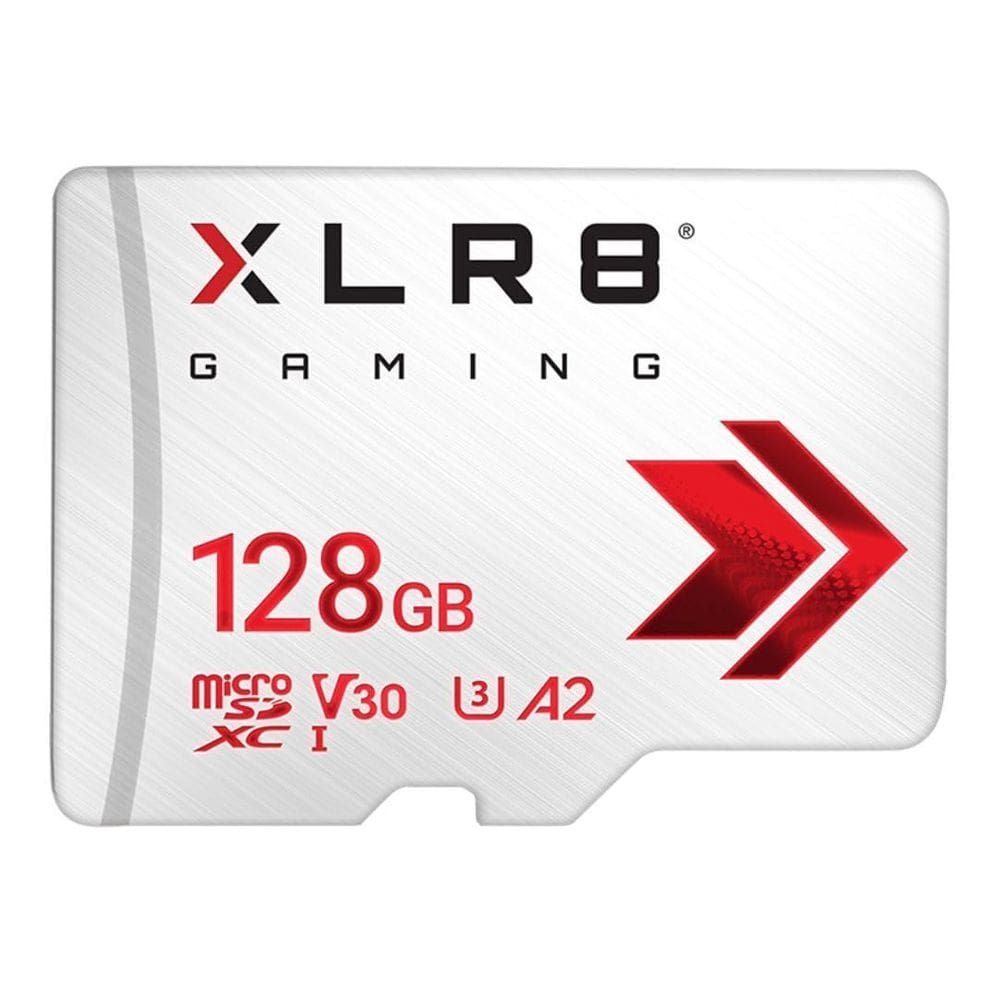 Cartão de memória PNY XLR8 Gaming microSDXC 128GB UHS-I V30 A2