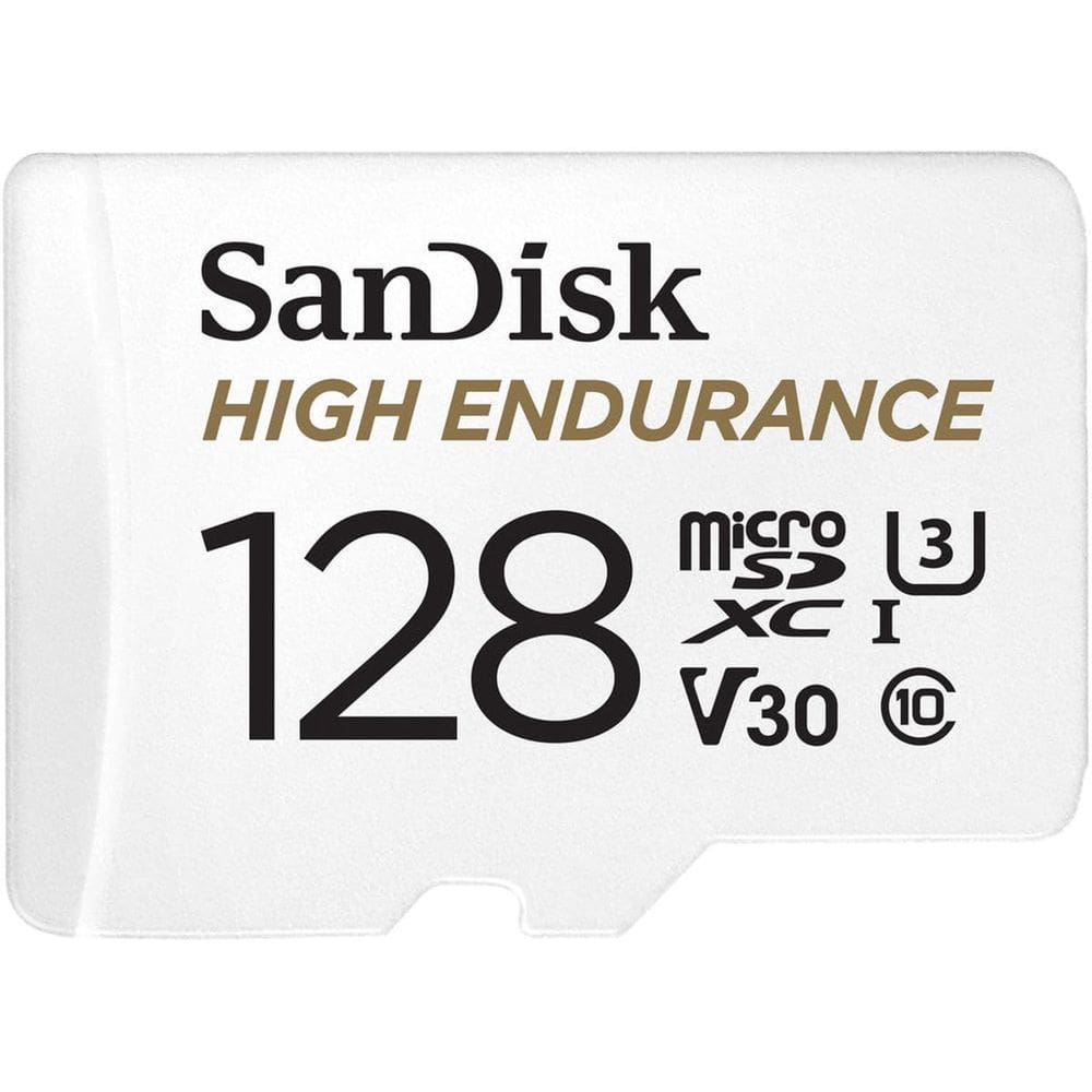 Cartão de memória SanDisk High Endurance 128GB UHS-I microSDXC