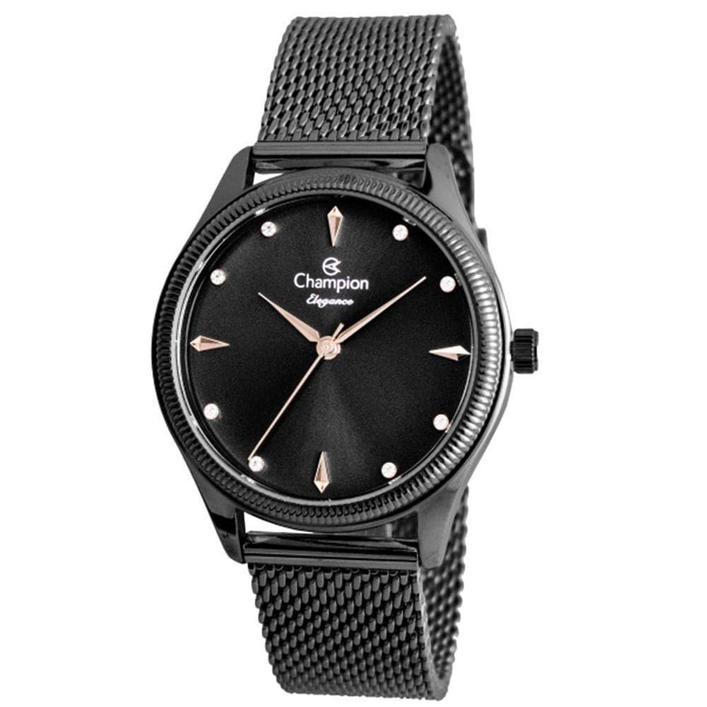 Relógio Champion Feminino Esteira Chumbo Cn24379c