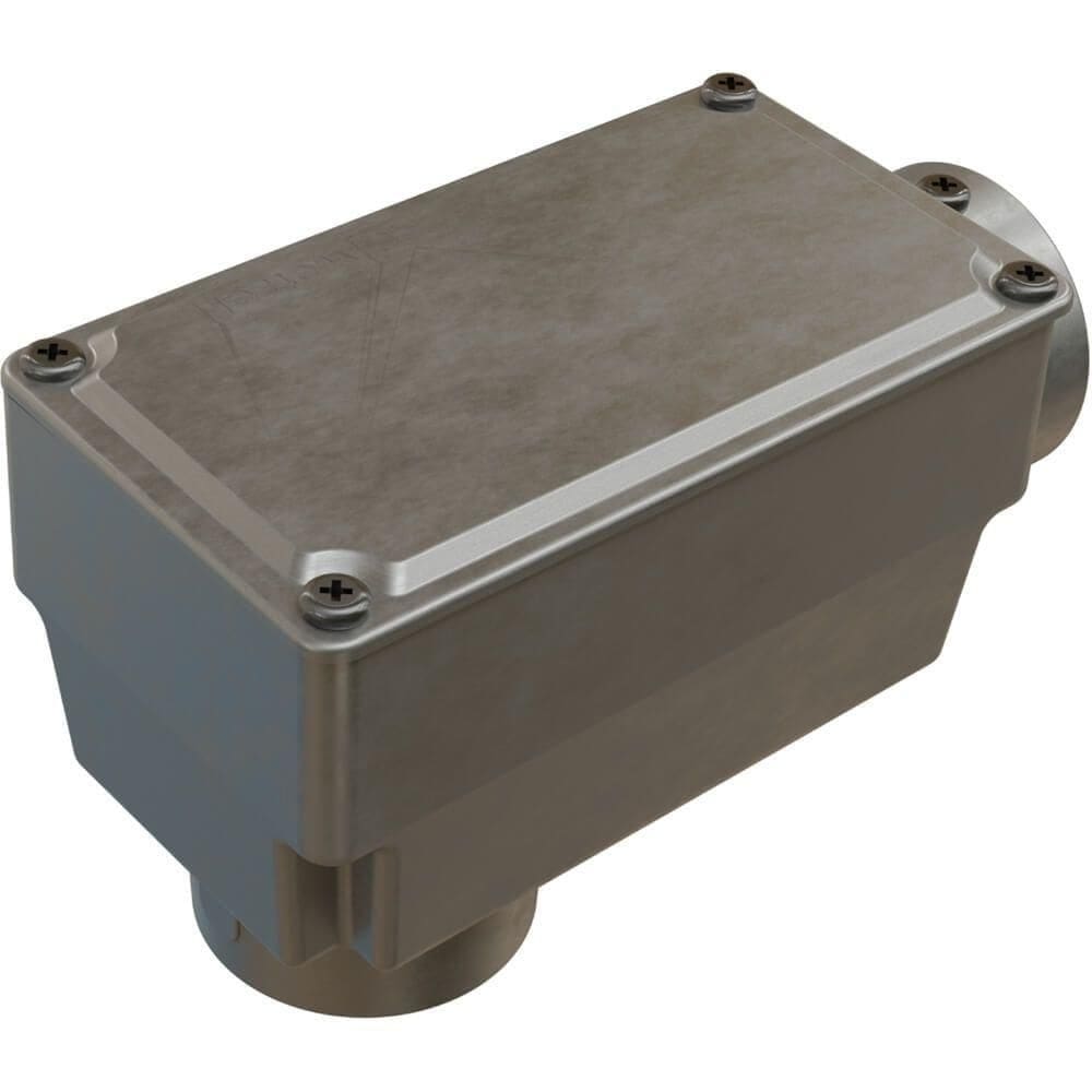 Caixa de Derivação Fixa Conduletzel Sem Pintura Tipo Lb de 1.1-2 com Tampa E012040065 Wetzel Cai