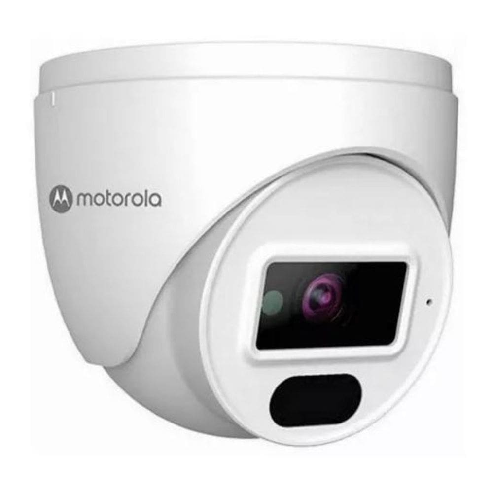 Câmera Motorola IP Bullet Plástica/Metal 2MP Full Color  H.265  Lente 2.8 mm  3 Analíticos  LED 20 m  IP67  PoE - MFIDH022702