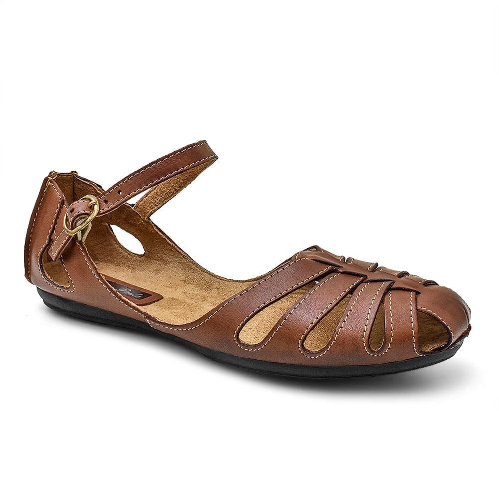 Sandália Feminina Couro Confortável