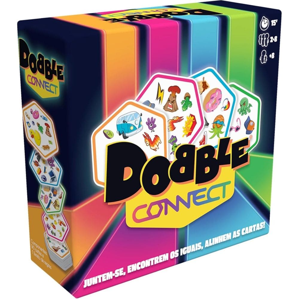 Jogo de Tabuleiro Dobble Connect - Galápagos