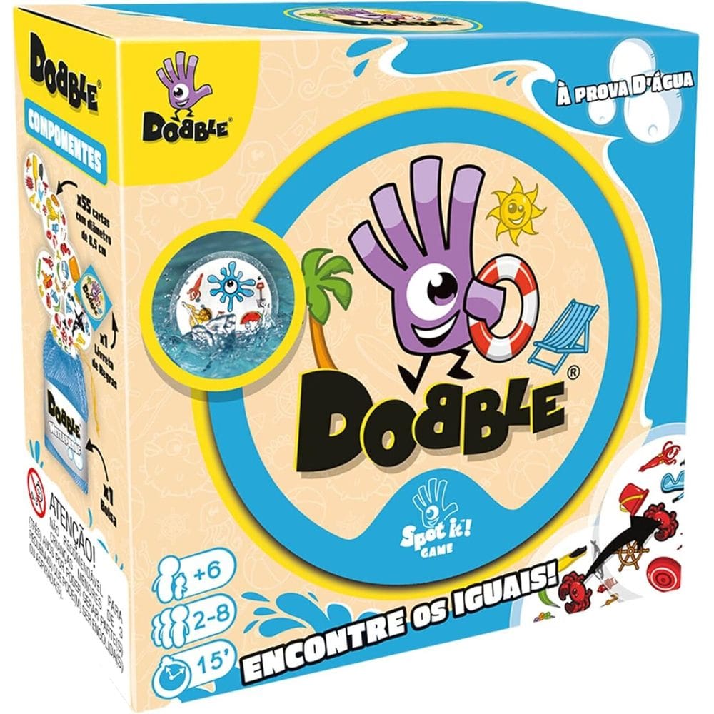 Jogo De Tabuleiro Dobble A Prova D`Água - Galápagos