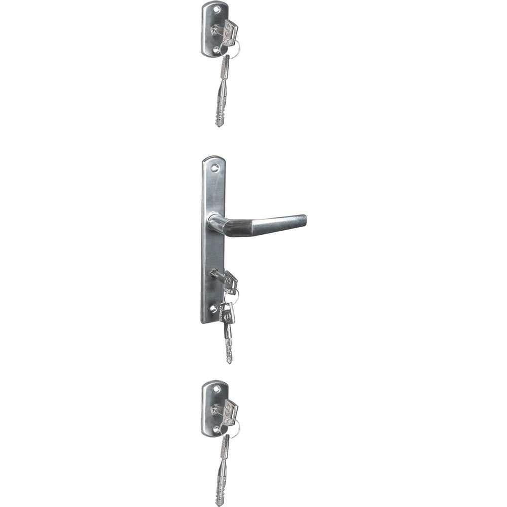 Fechadura Pop Line Externa, Trio Tetra, Cromada Soprano Ostenvonder