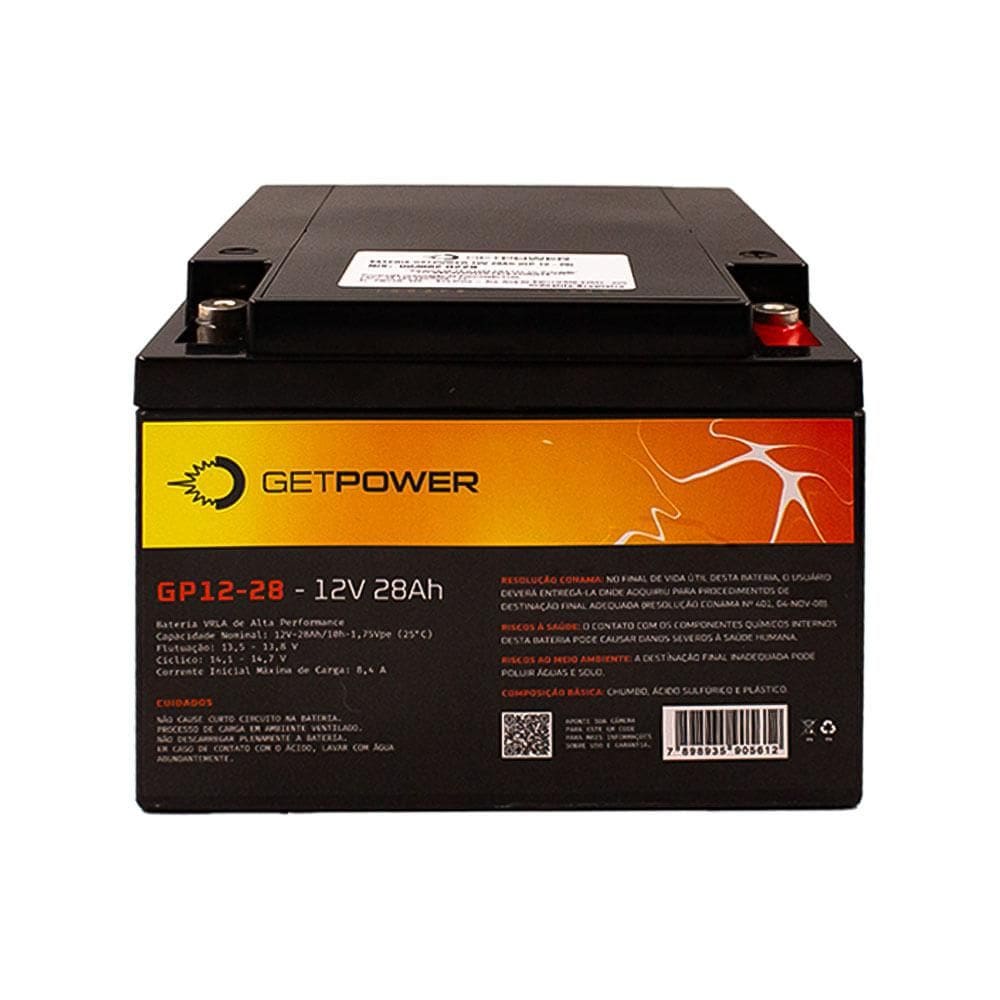 Bateria Selada 12v 28ah Gp 12-28 Getpower