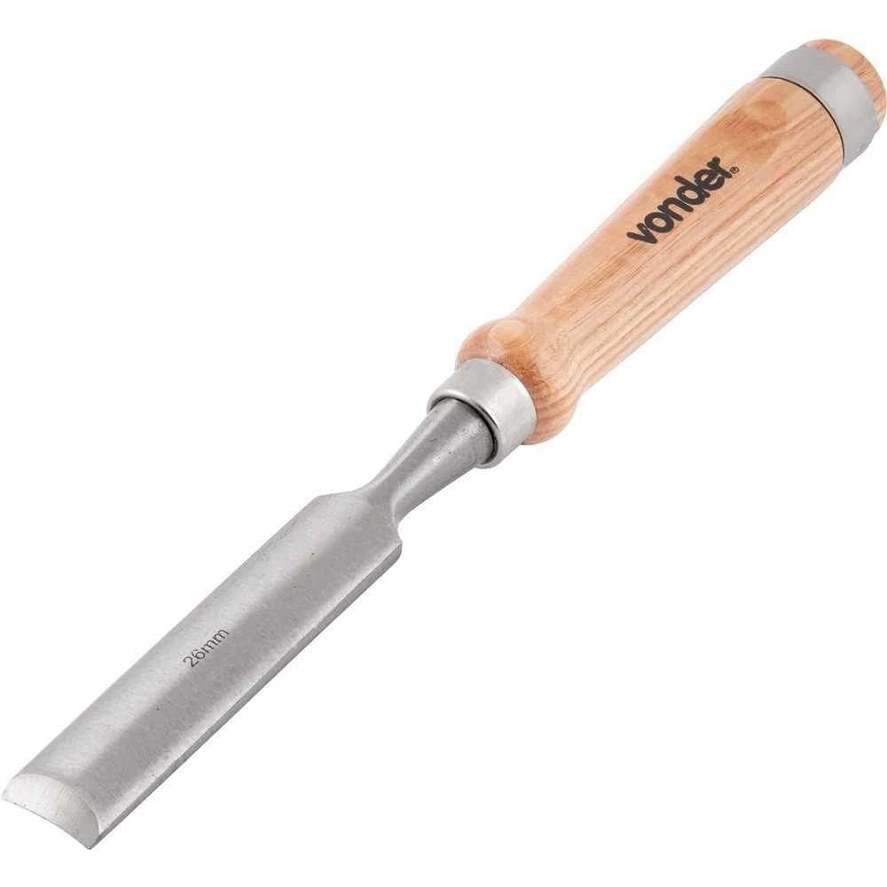 Formão Goivado 26 Mm, Com Cabo De Madeira, Vonder Ostenvonder