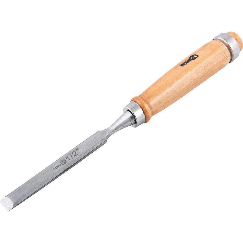 Formão Chanfrado Reto, Com Cabo De Madeira, 1/2, Nove54 Ostenvonder