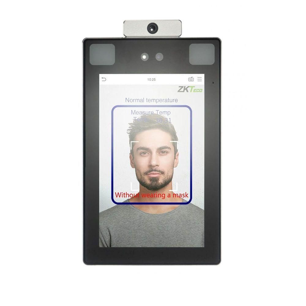 Controlador de Acesso Facial PROFACEX ID TD com Medidor de Temperatura ZKTeco