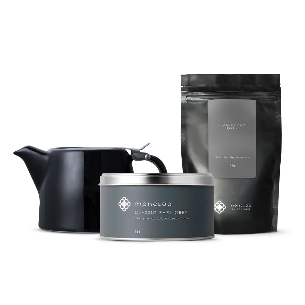 Kit Earl Grey e Bule Swift