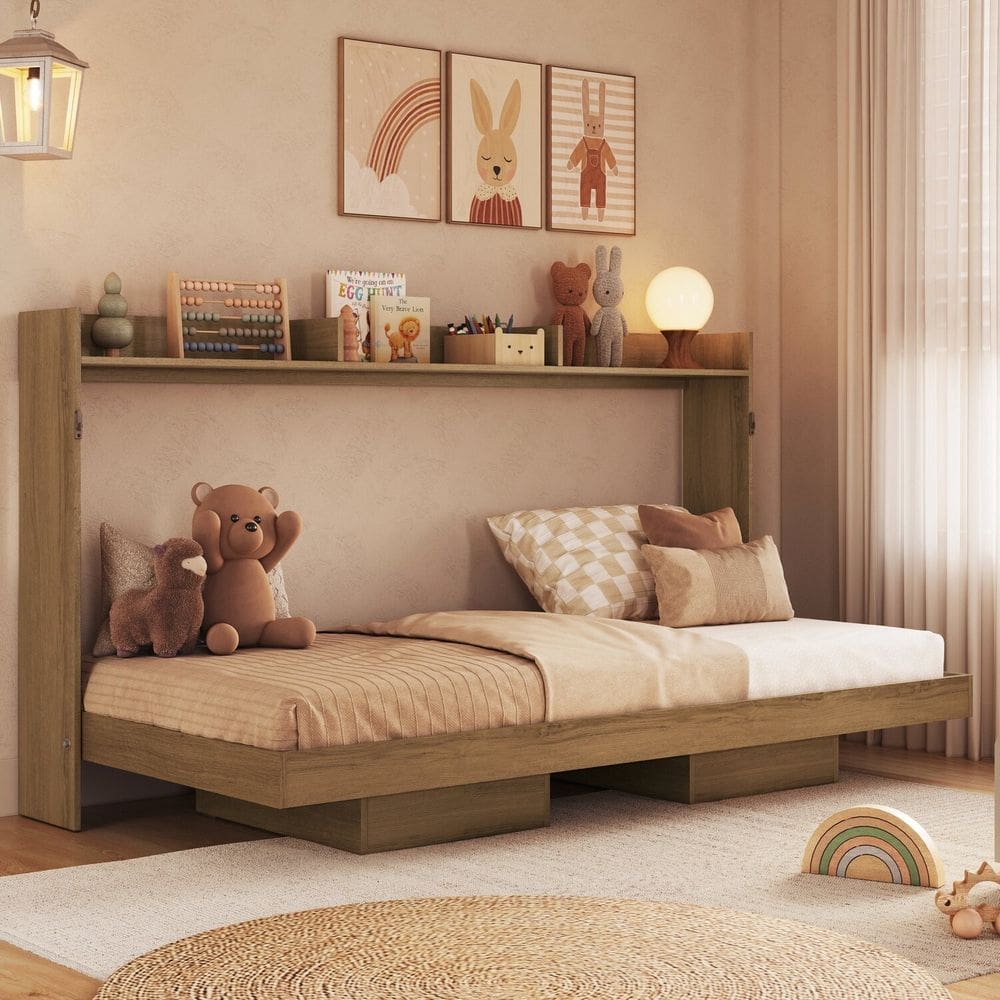 Cama Infantil Juvenil Solteriro Articulável Horizontal 80 Hanover Mel