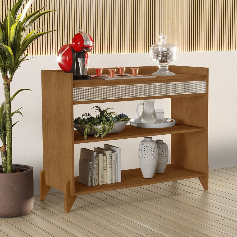 Aparador para Sala de Estar Evidence Freijó/Marrom