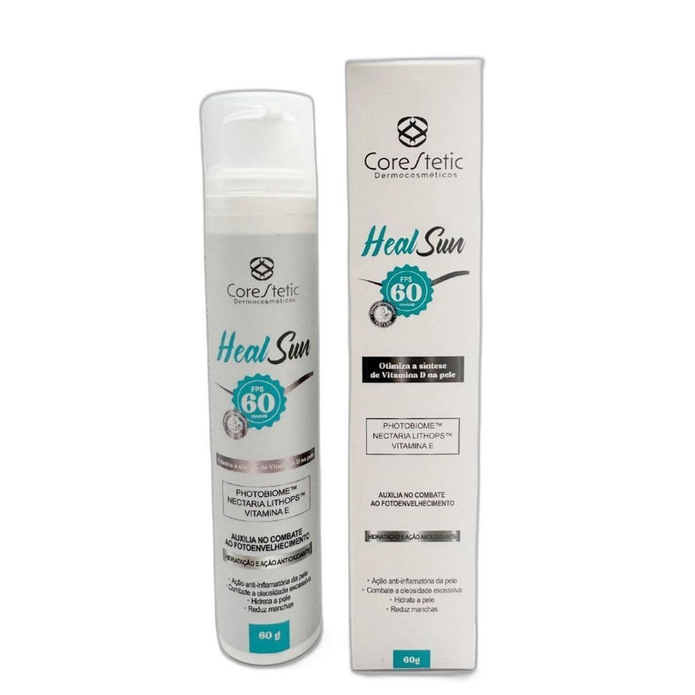 Protetor Solar Facial Heal Sun 60 Fps - 60G