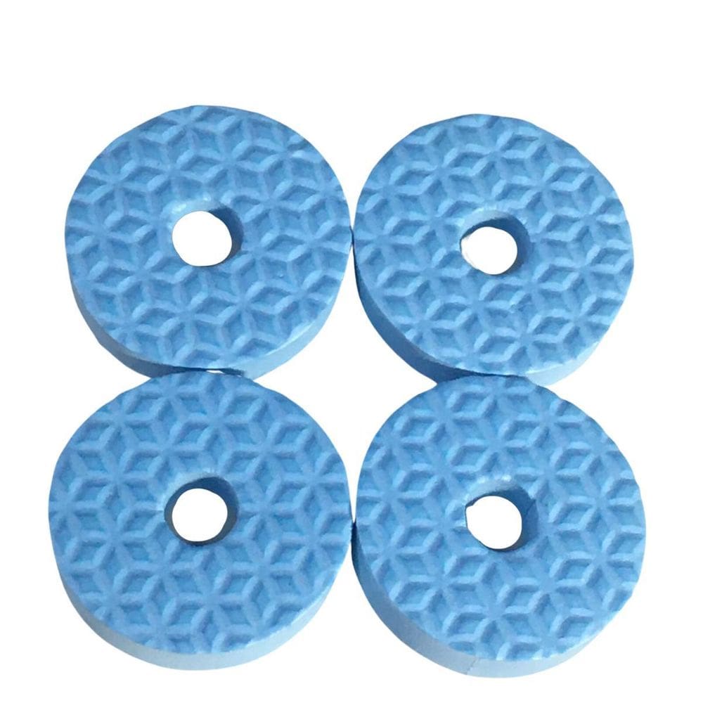 Feltro para Pratos EVA Azul - Proteção e Estilo Bateria