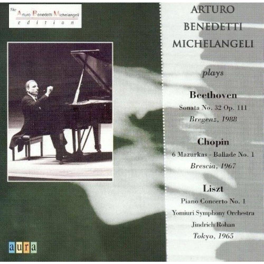 Arturo Benedetti Michelangeli Plays Beethoven,Chopin - Cd