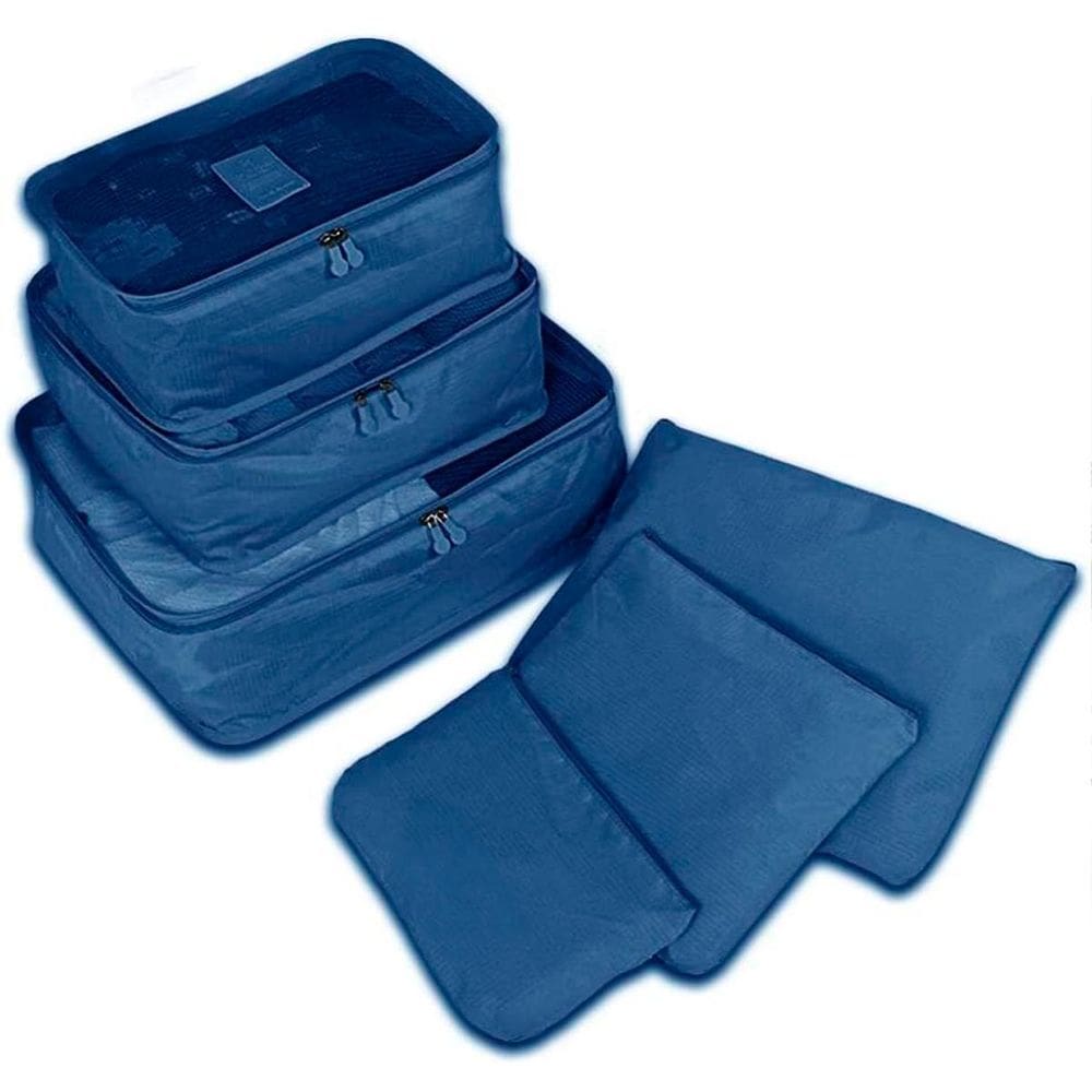 Necessaire Organizador Viagem Moderna Unissex Com Bolsas