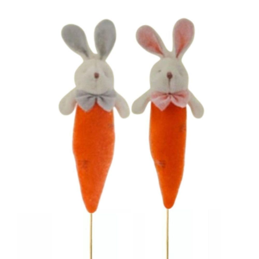 Pick Casal Cenoura De Coelhinho Da Pascoa 38Cm 1067133 1Un