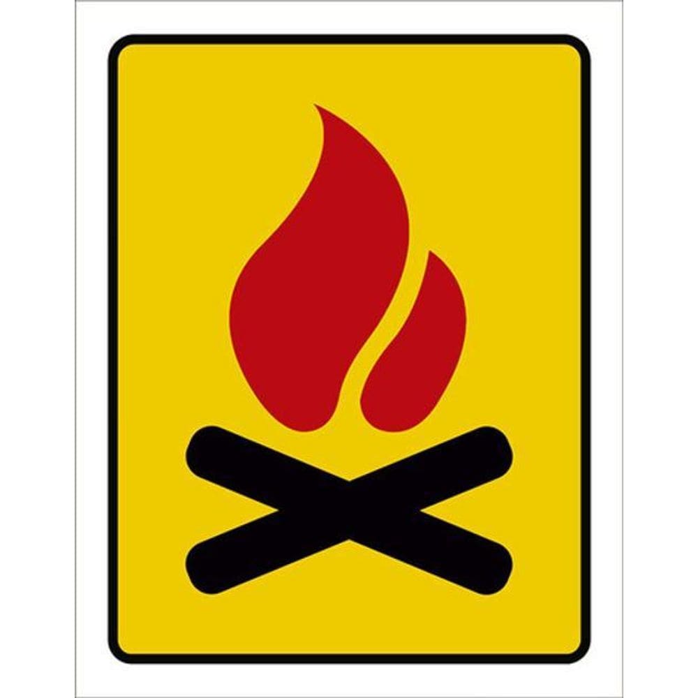 Kit 3 Placas Decorativa Escoteira Fogueira 36X46