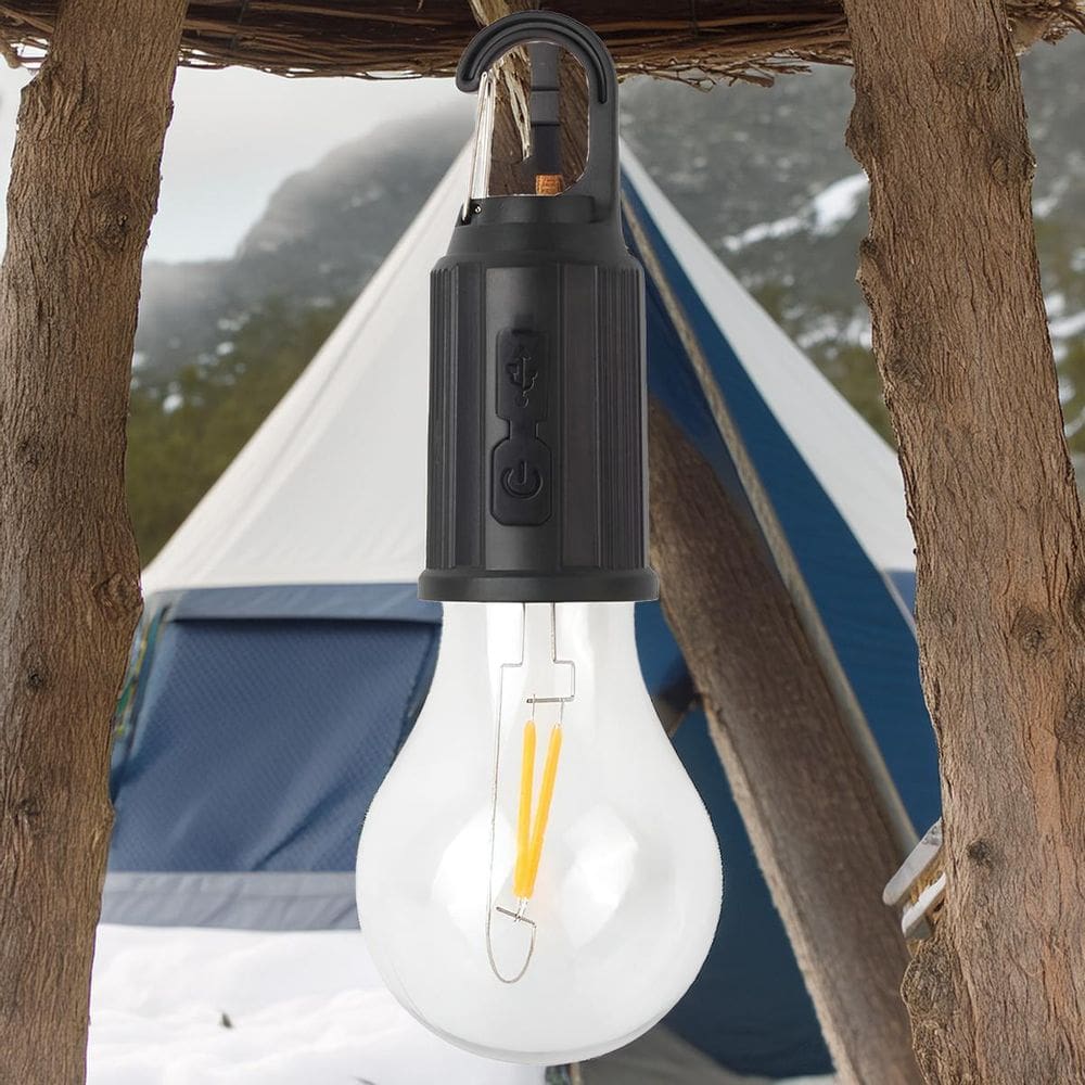 Luminária Led Para Acampamento Recarregável Portátil