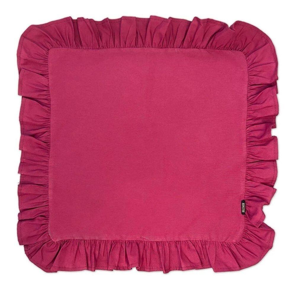 Guardanapo Com Babado Fucsia 147 40Cm Com 2Unid