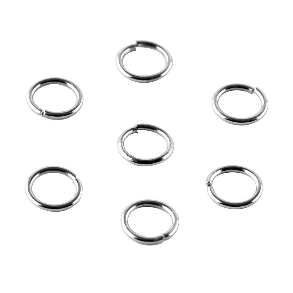 Argola De Prata 0,6Mm Pacote Com 1000 Peças