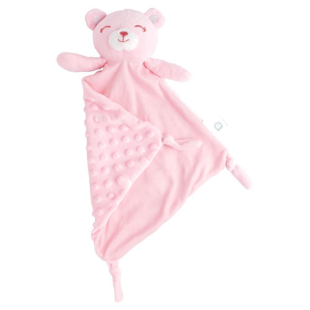Naninha Bebê Urso Com Textura Rosa - Pimpolho