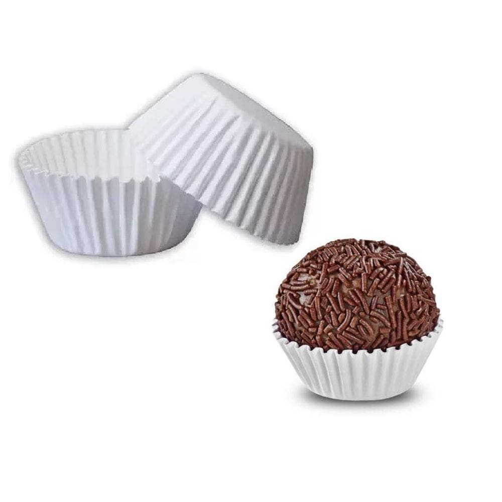 Forminha Forma Papel Para Docinho N4 Branca C/10.000 10Pcts