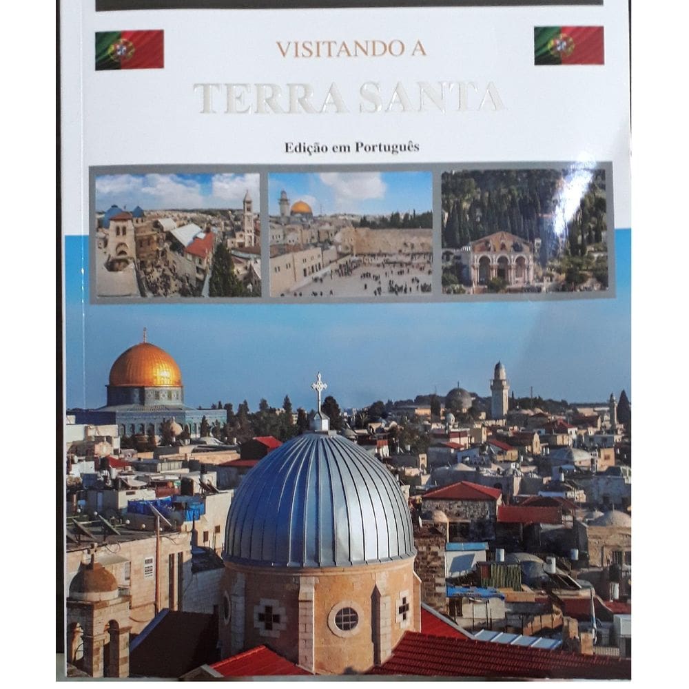 Revista Visitando A Terra Santa  Israel  - Em Português