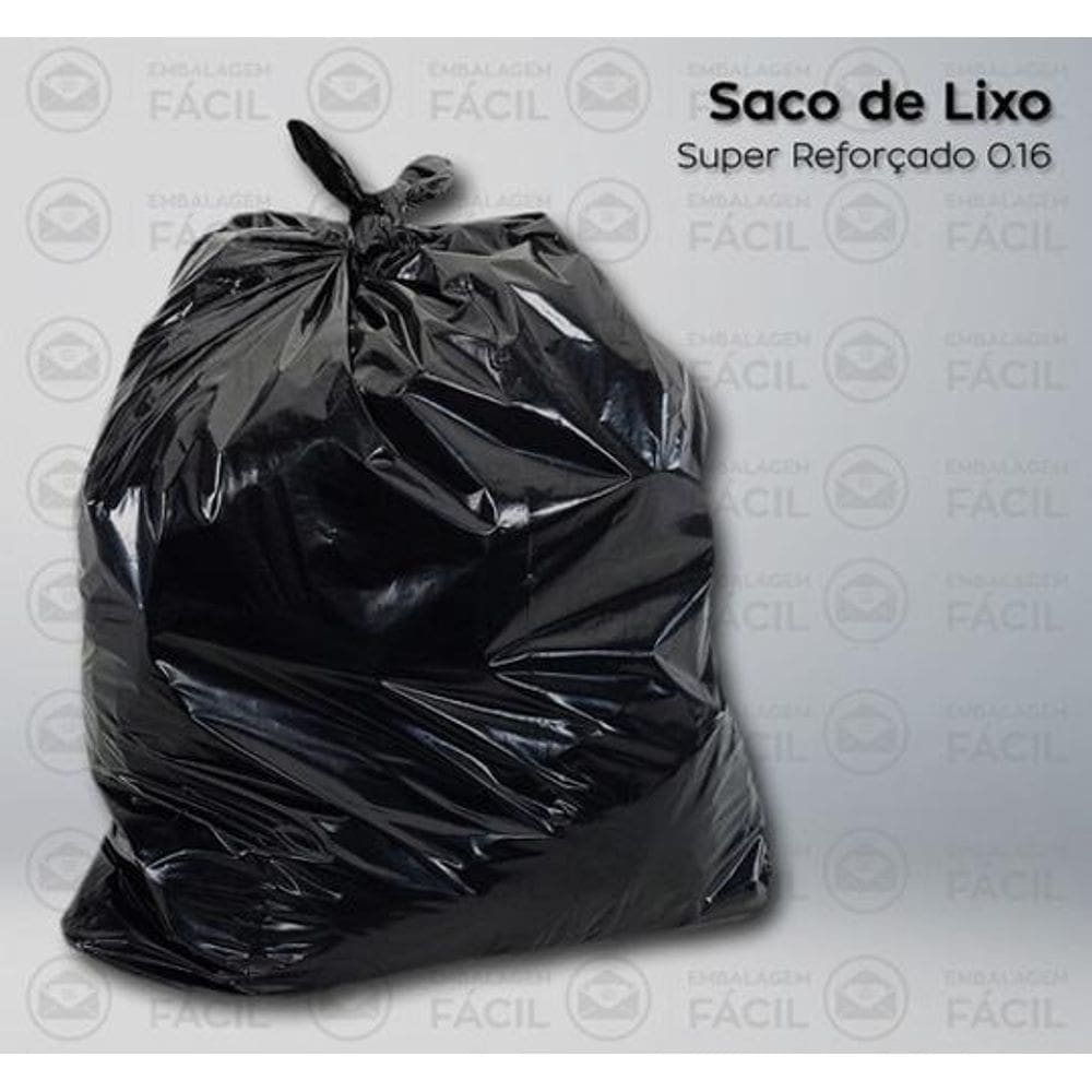 Saco Lixo Super Reforçado - 60 L 014 Micra 80 Und