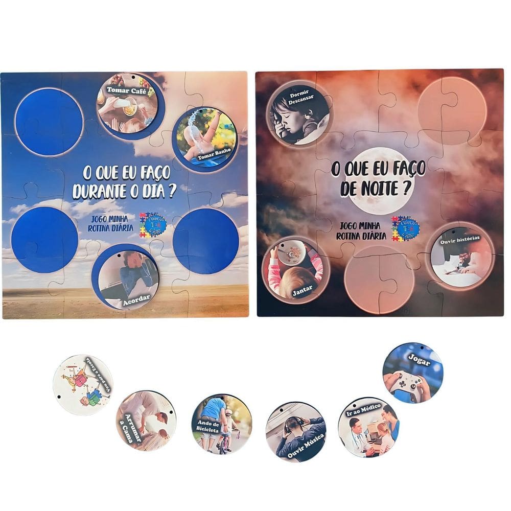 Jogo Aprenda Atividades Do Dia Rotina Interativo Crianças Em