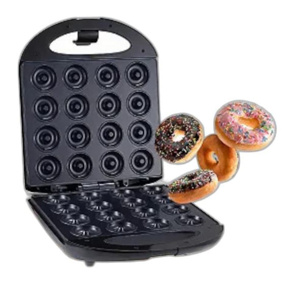 Super Máquina Donuts Rosquinhas 16 Furos Café Da Manhã