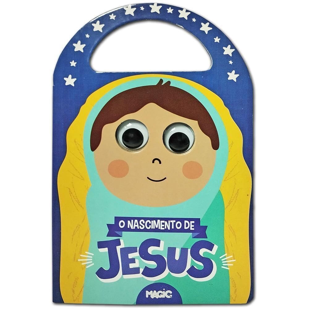 Livro Carregue-Me Olhinhos O Nascimento De Jesus 8 Paginas