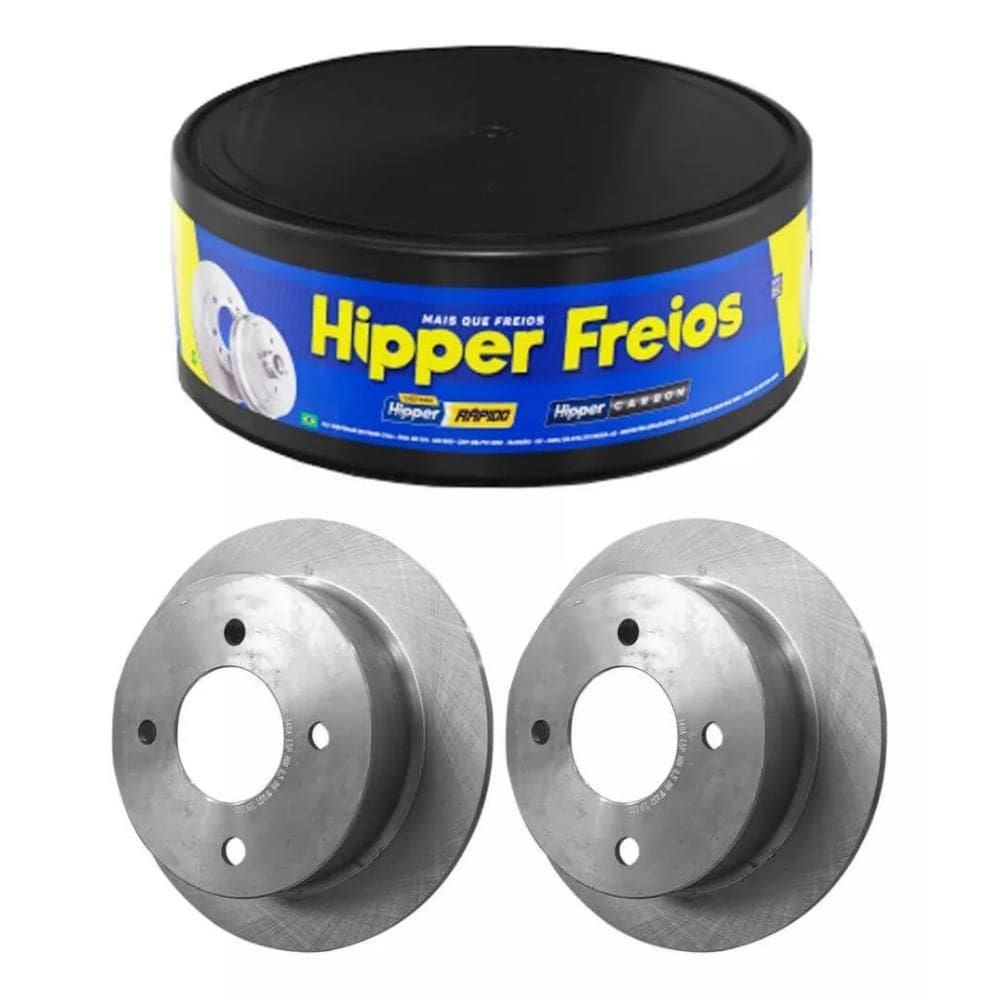 Disco De Freio Dianteiro Sólido Fiat Palio/Uno/Siena 1.4