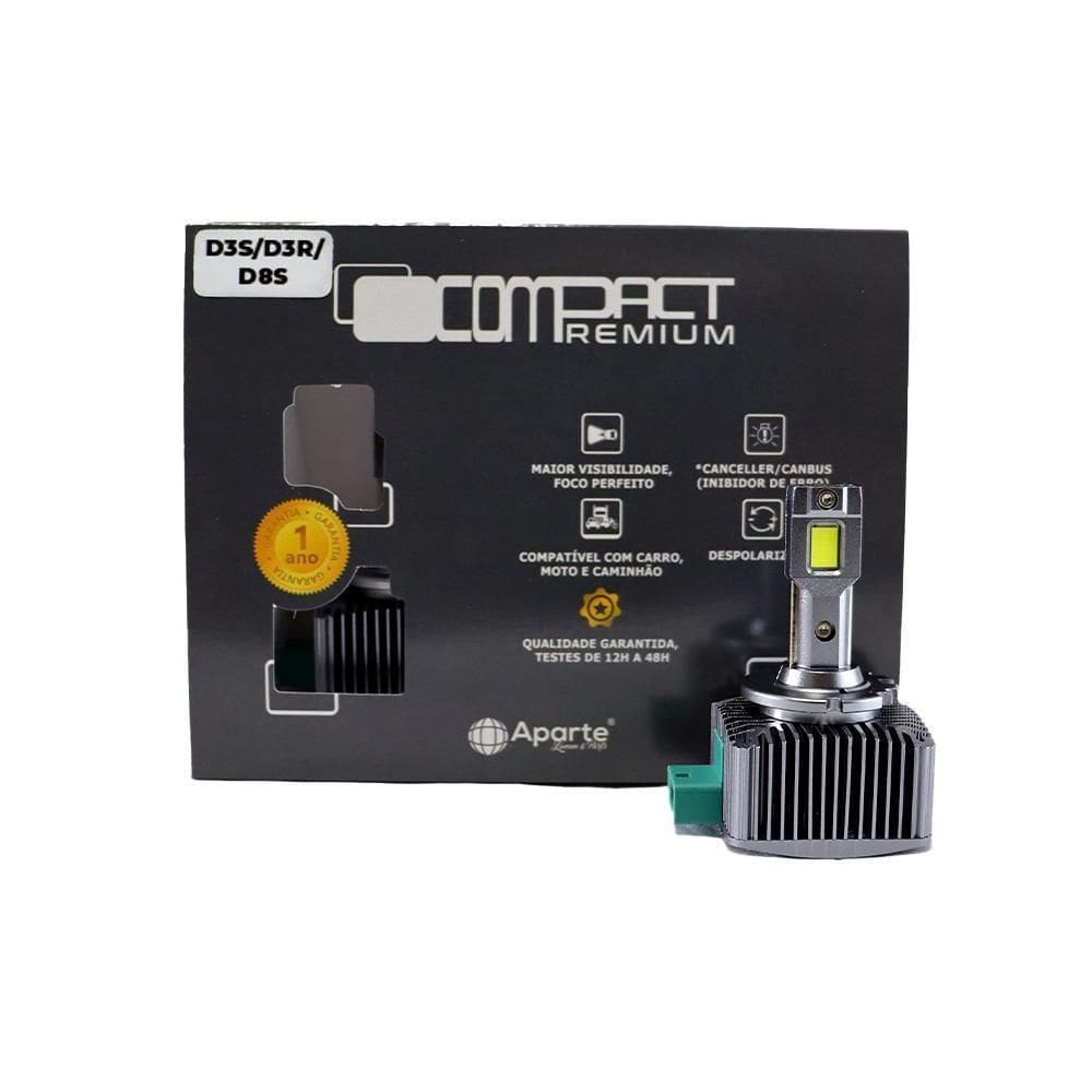 D3S Led Compact Premium  Audi A3  20.000 Lúmens  Par