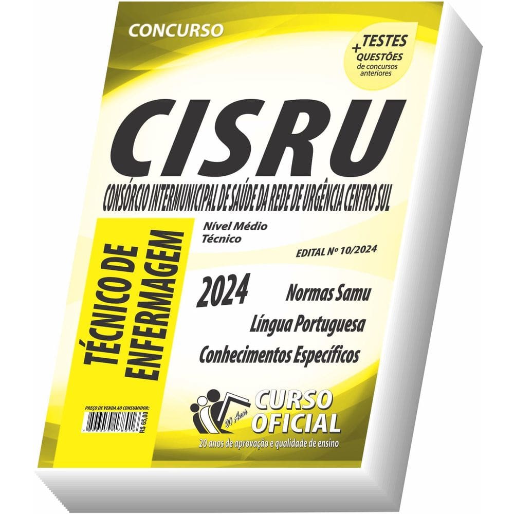 Apostila Cisru - Técnico De Enfermagem
