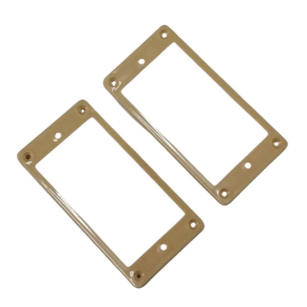 Moldura Para Captador Humbucker Creme Abs Par