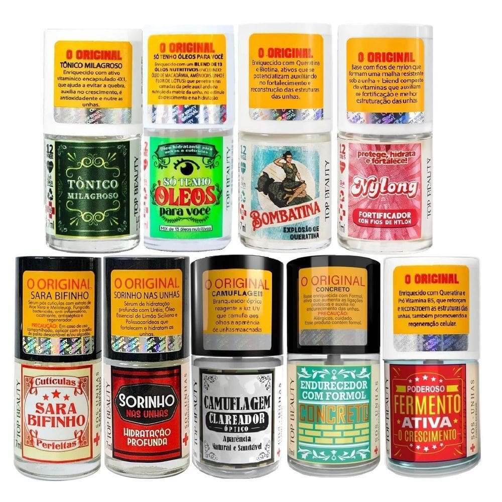 Tratamento Intensivo Para Unhas Frágeis, Solução Completa
