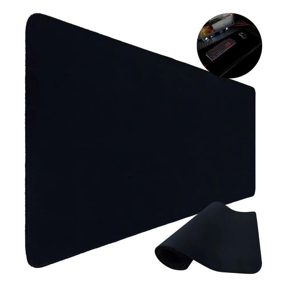Mousepad Gamer 80X40: Precisão Speed, Bordas Costuradas