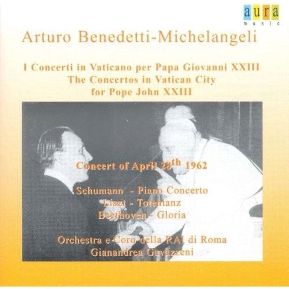 Arturo Benedetti - Michelangeli Concerto No Vaticano - Cd