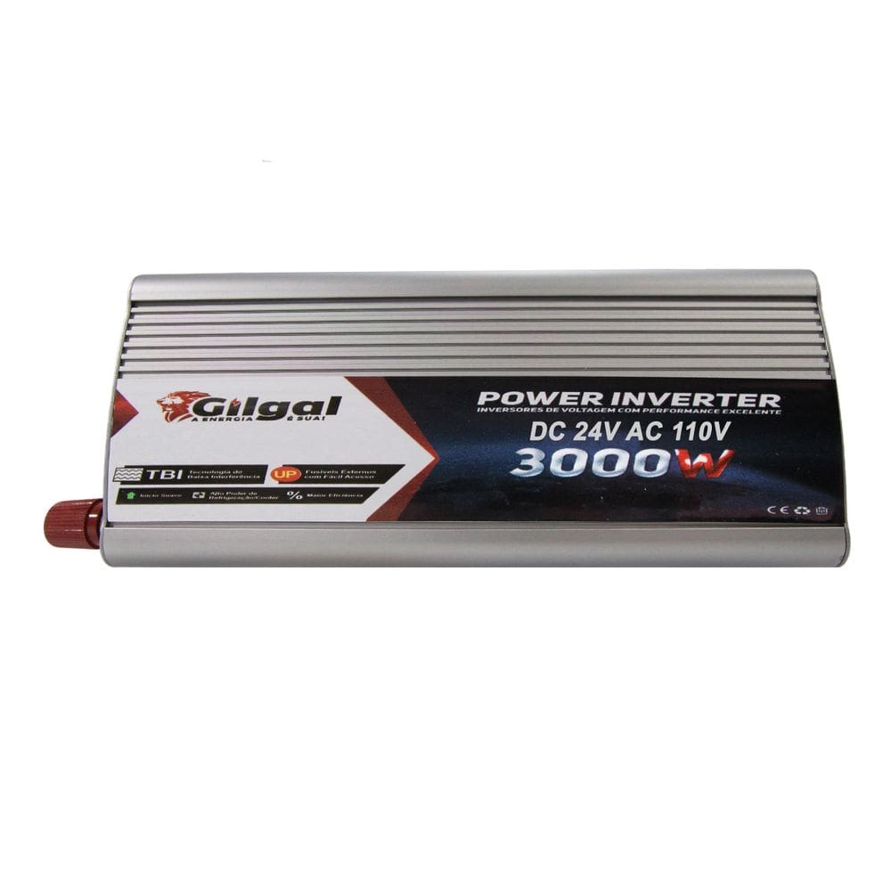 Inversor Senoidal Conversor 3000W 24V Para 110V 3.000 Watts
