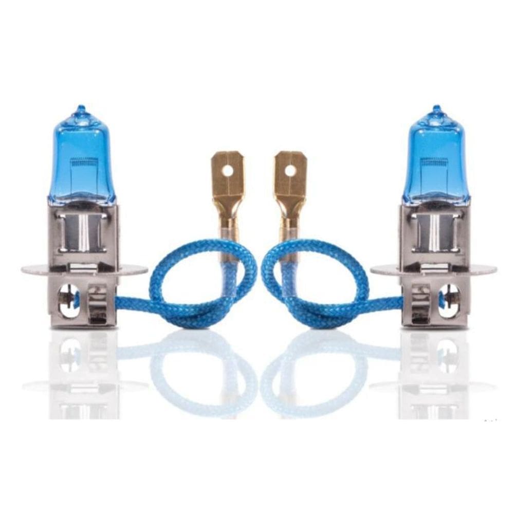 Par De Lâmpada H3 Tech One Super Branca Efeito Xenon 8500k