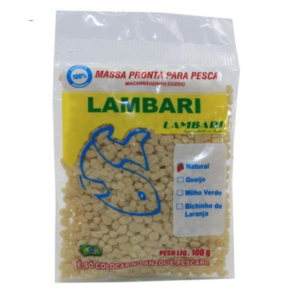 Massa Pesca Pronta Natural Para Lambari Pesqueiro Rio Lago