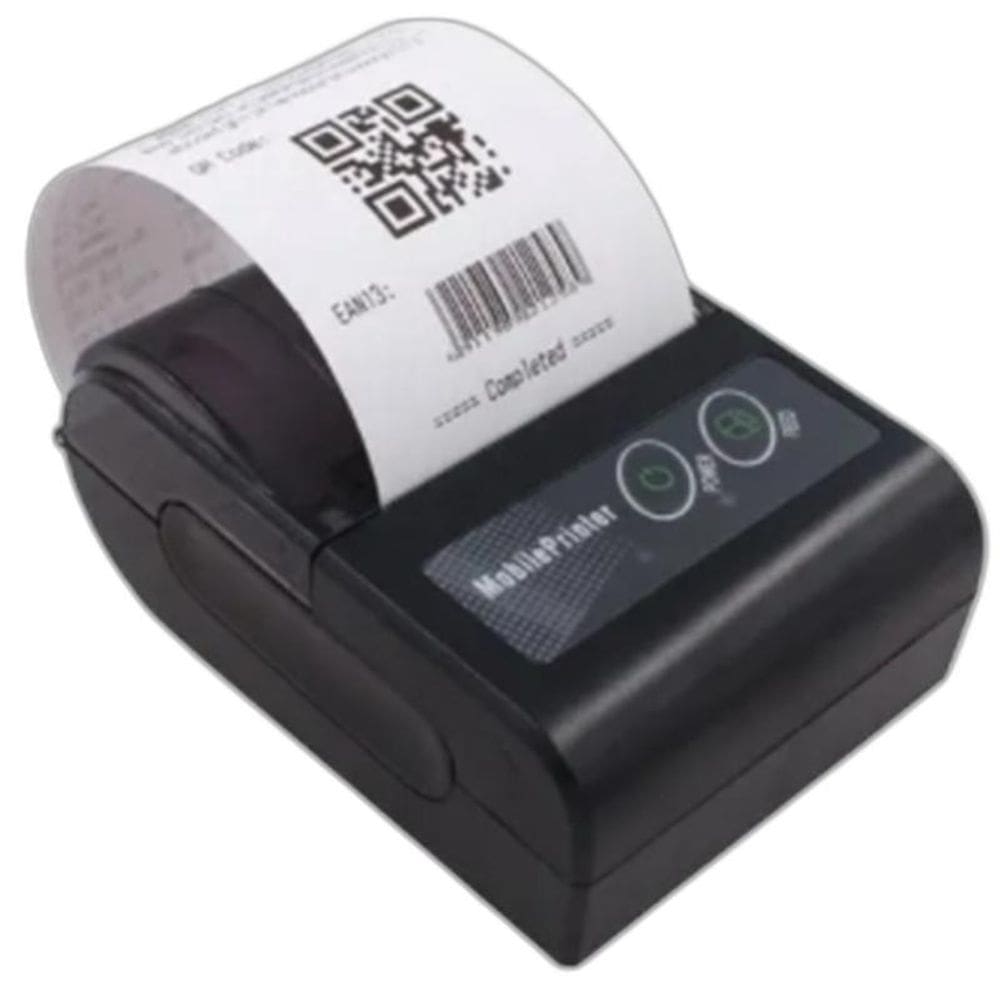 Mini Impressora Termica Nao Fiscal Bluetooth 58Mm Aplicativo