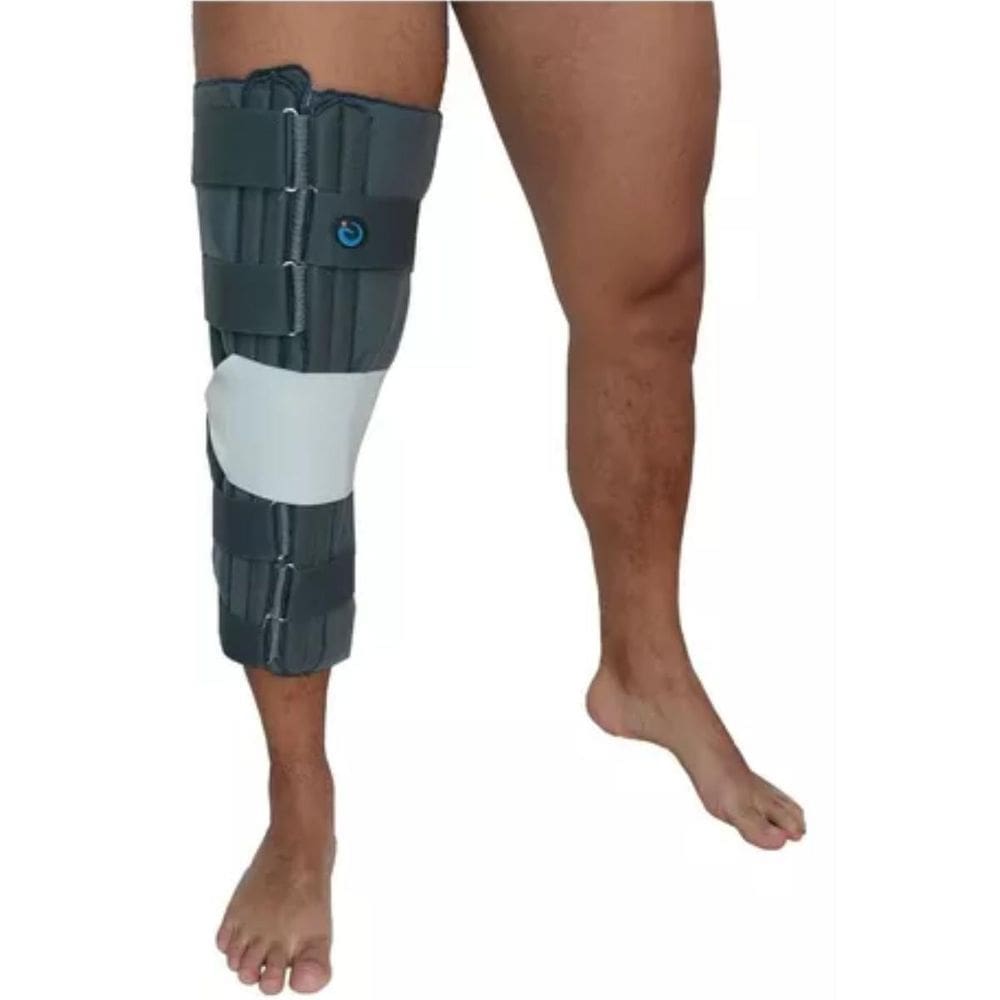 Imobilizador Joelho Fixo | 7 Talas Rígidas | Pós-Cirúrgico