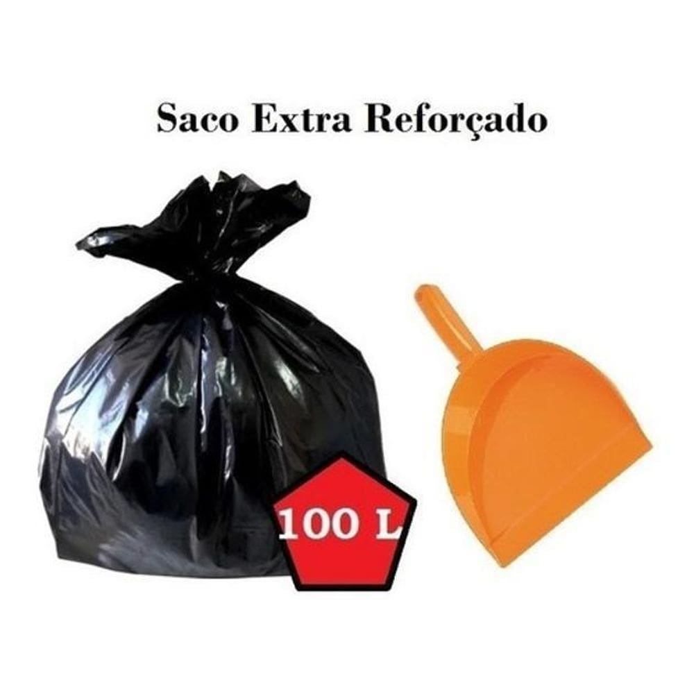 Saco De Lixo Extra Reforçado 100Lt - 3 Kg