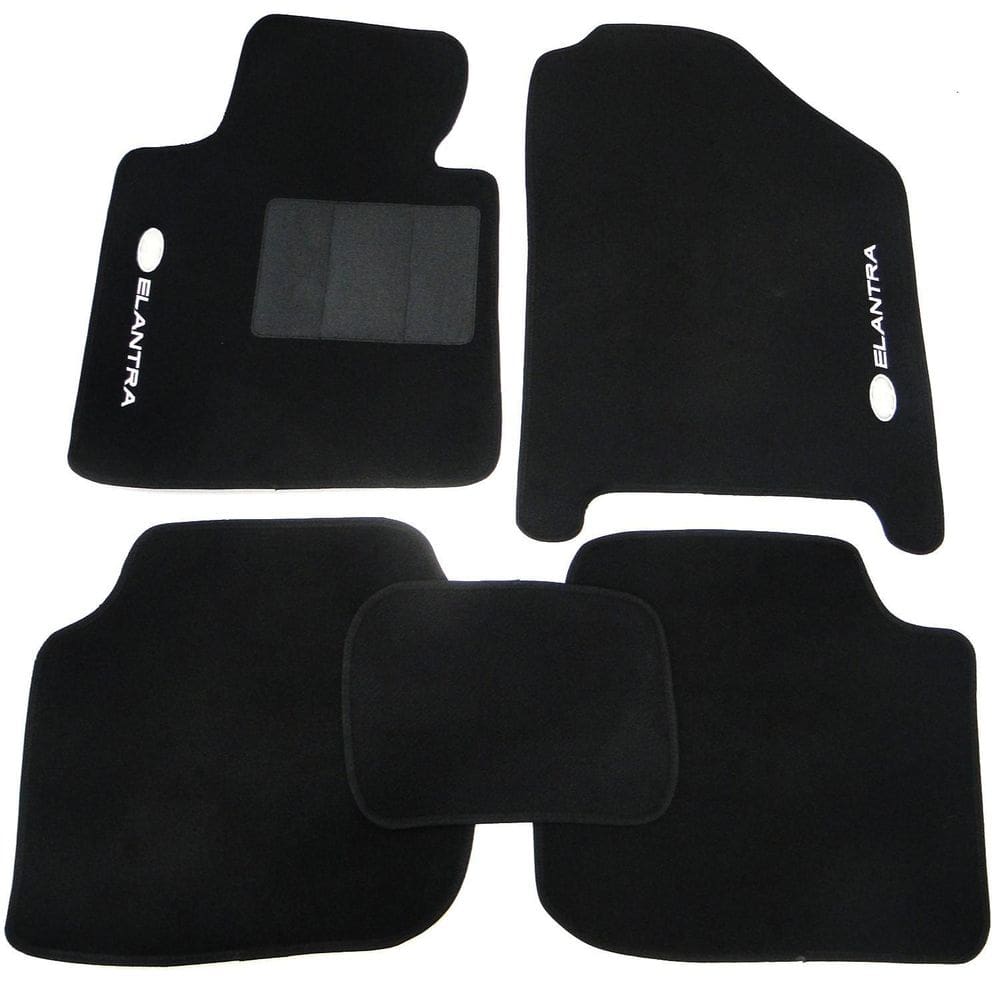 Tapete Automotivo Elantra Carpete Preto | Tapecars | 5 Pçs