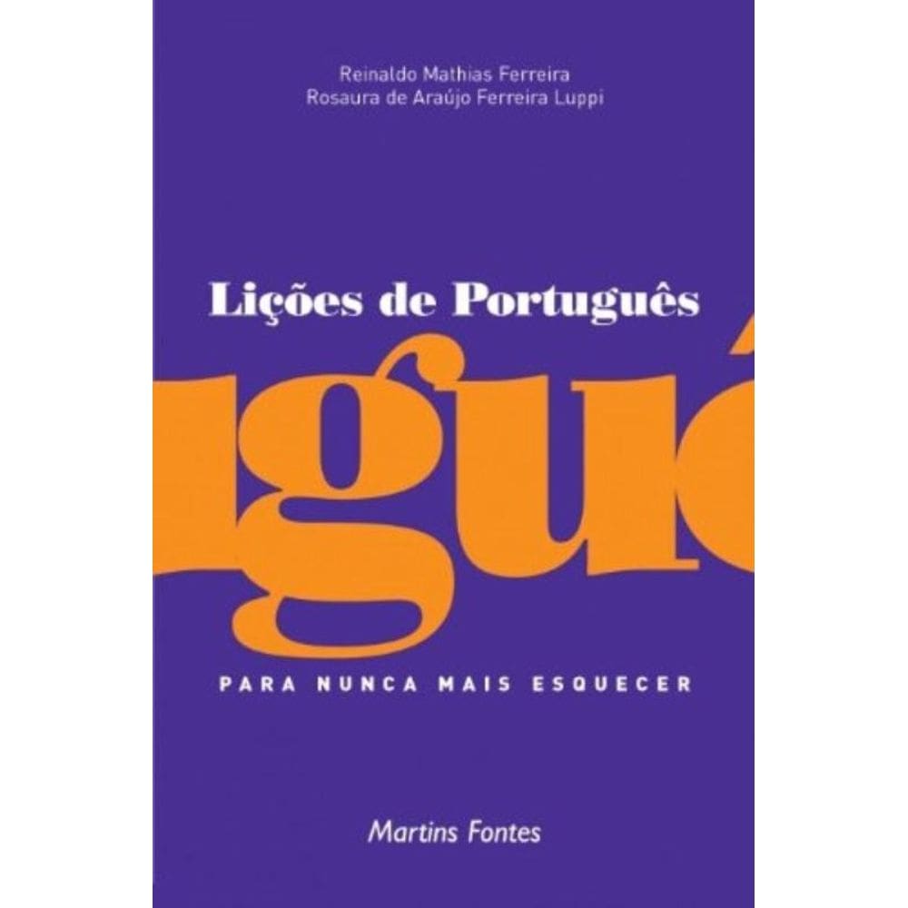 Licoes De Portugues